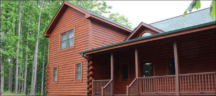Log Home Staining in Lawsonville,  North Carolina