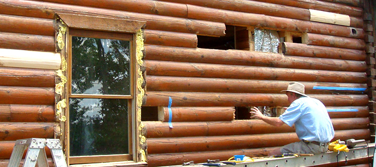 Log Home Repair Pine Hall,  North Carolina
